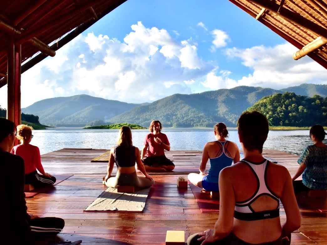 Recharge with Outdoor Yoga at a Park Retreat.