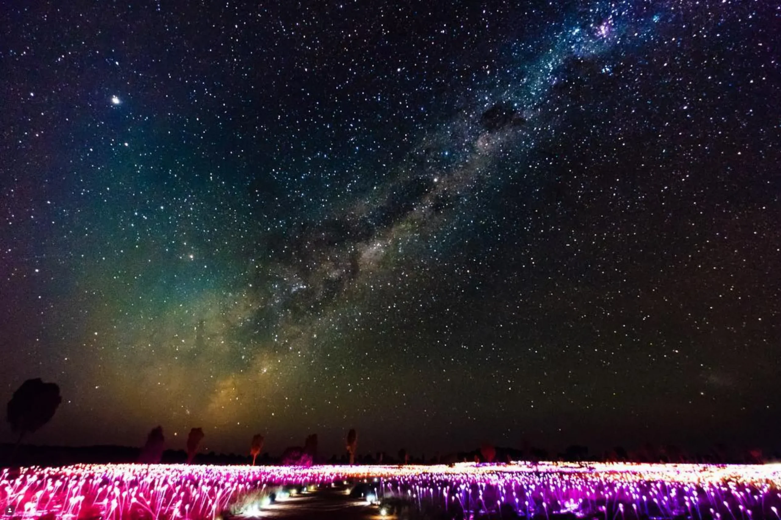 Ayers Rock Resort night sky visibility